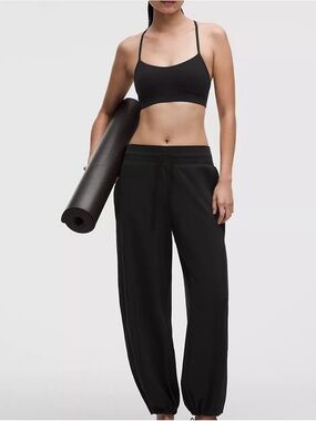 Lululemon Flow Y Black Sports Bra